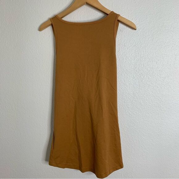 Lalabu Soothe Camel Brown Sleeveless Tank Top Size Medium - Picture 6 of 6